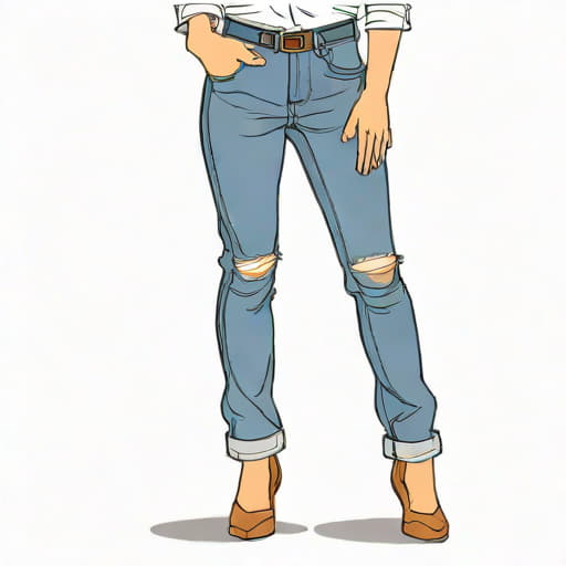 Edikted Raelynn Jeans Inseam