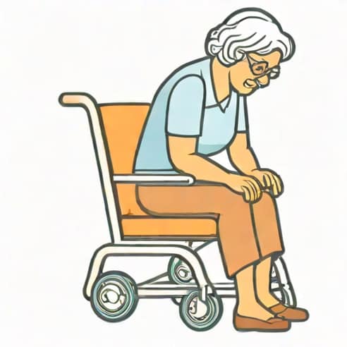 Elderly Mom Broken Femur