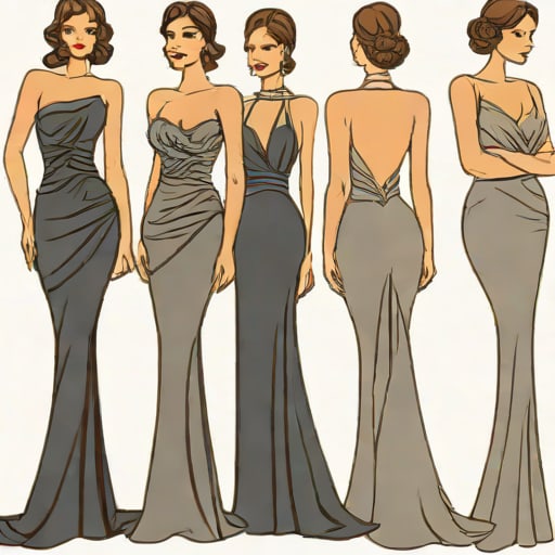 Elegant Backless Evening Gowns