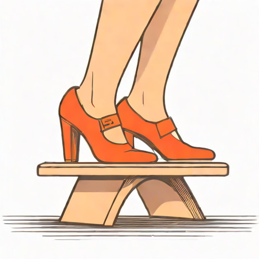 Elevated Heels While Squatting