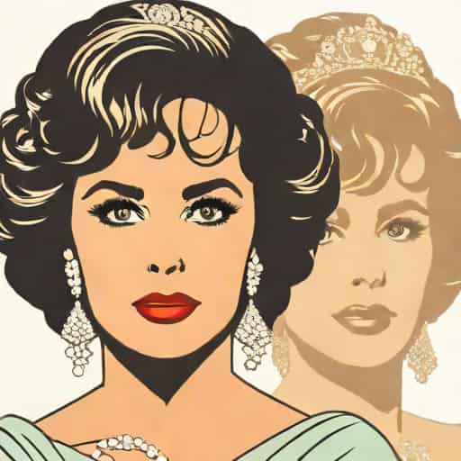 Elizabeth Taylor Gina Lollobrigida