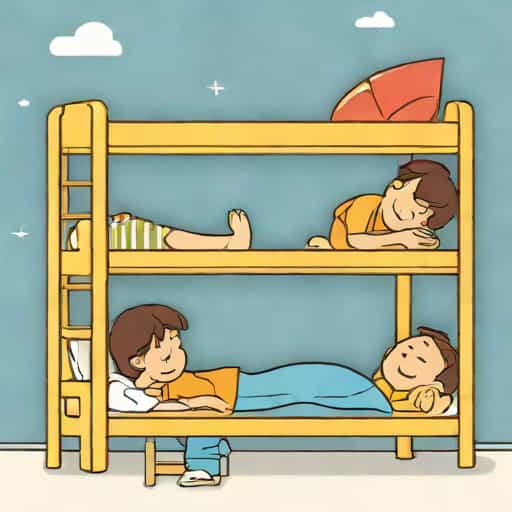 Enfants Lit Superpose