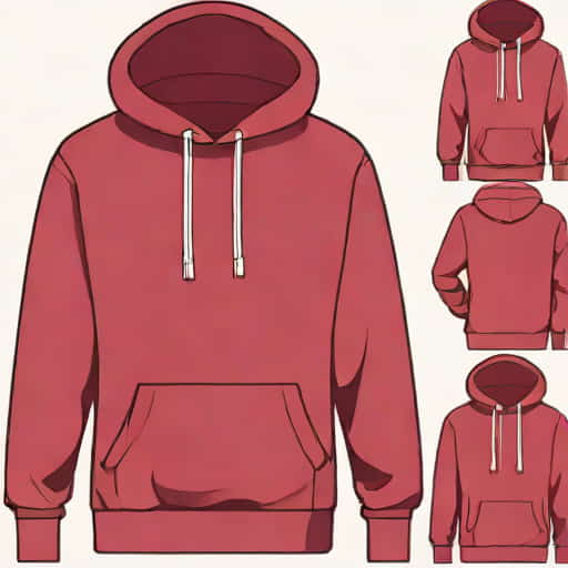 Essentials Hoodie Maroon