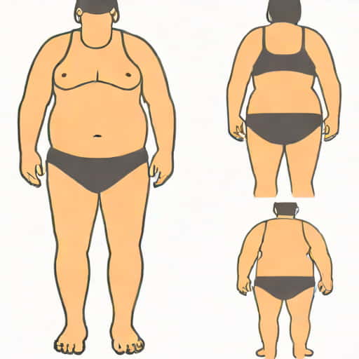 Fat In Midsection Only