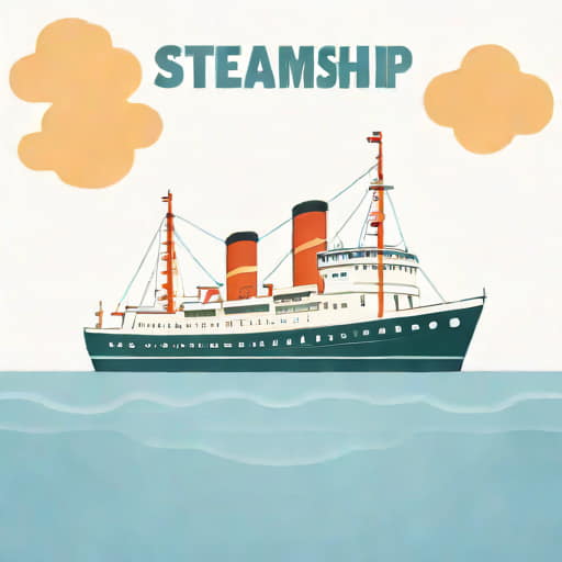 First Steamship To Cross The Atlantic