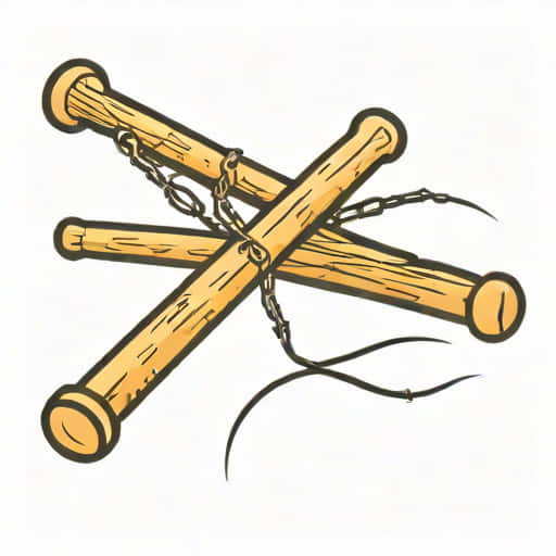 Flogged And Scourged With Rods