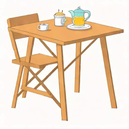 Folding Dinette Table