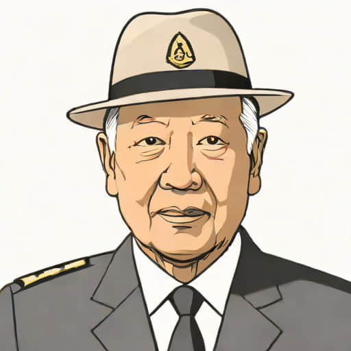 Former Indonesian President Suharto
