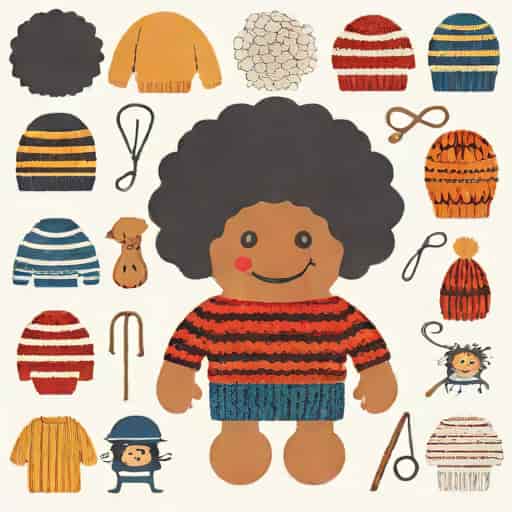 Free Golliwog Knitting Pattern