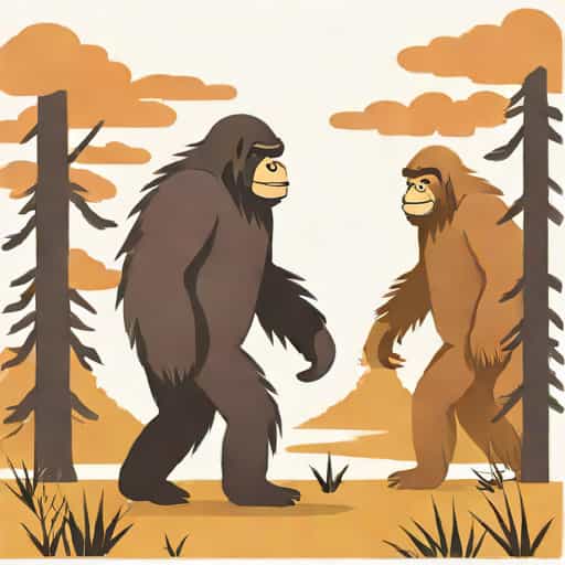 Friends Sneaky Sasquatch