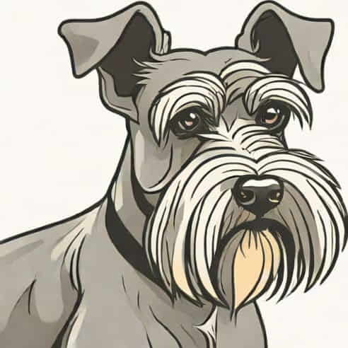 Full Grown Mini Schnauzer