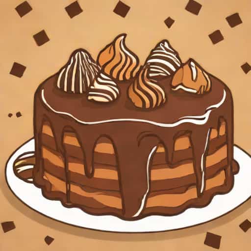 German Chocolate Cake Topping
