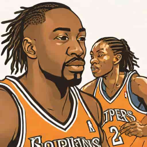 Gilbert Arenas Sheryl Swoopes