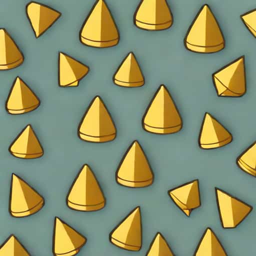 Gold Hershey Kisses
