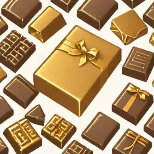 Gold Wrapped Chocolate