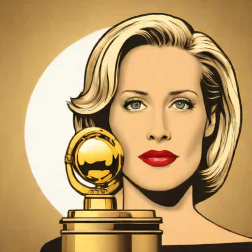 Golden Globes 2024 Gillian Anderson