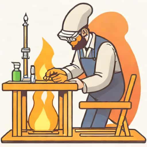 Goldsmith Use Outermost Zone Of Flame