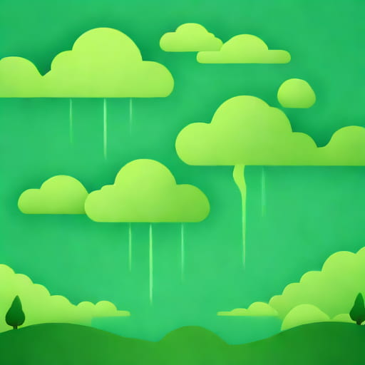Green Sky Thunderstorm