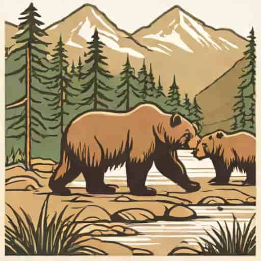 Grizzly Bears North Cascades
