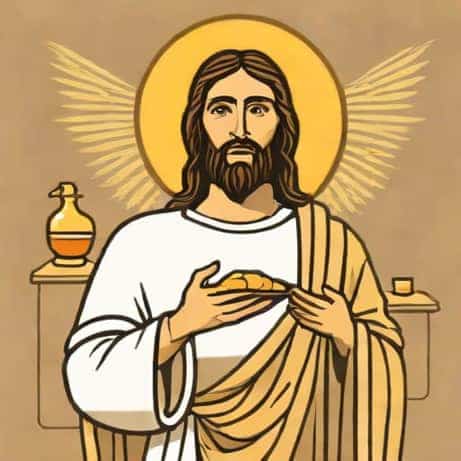 Jesus Was Anointed With The Oil Of Gladness