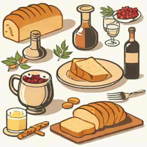 Jewish Housewarming Bread Salt Wine