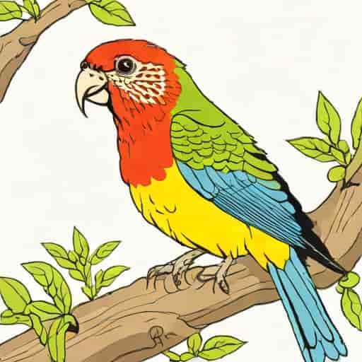 Juvenile Western Rosella
