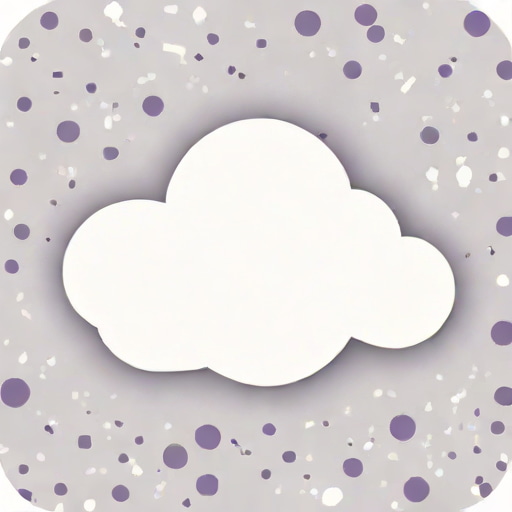 Kane Cloud Gray Purple Speckle