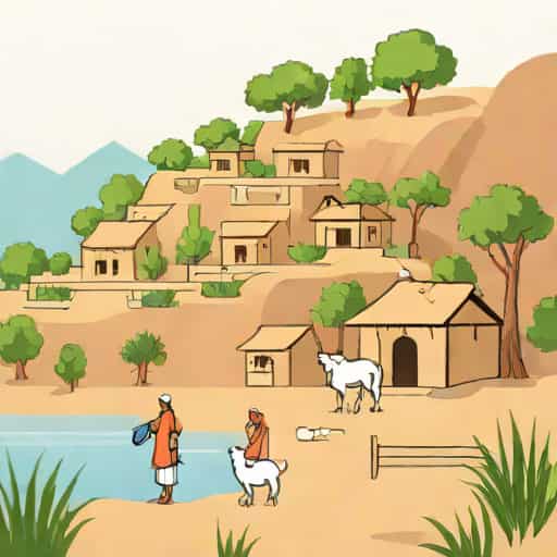Karan Visited His Ancestral Village