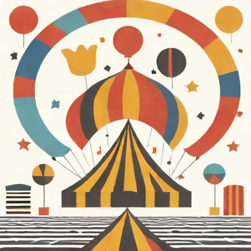 Kaufmo Abstracted Digital Circus