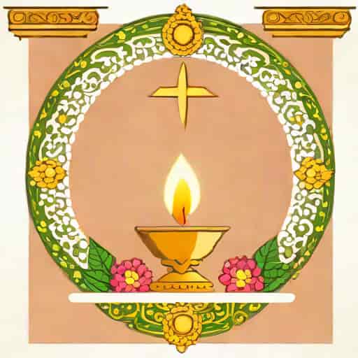 Kerala Baptism Stage Decoration