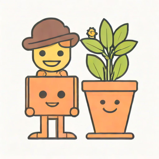 Kev And Ken The Flowerpot Men