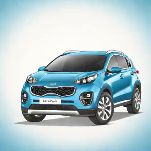 Kia Sportage Hybrid Vesta Blue