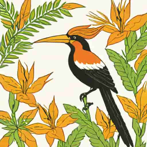 King Of Saxony Bird Of Paradise