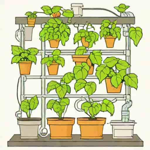 Kratky Hydroponic System