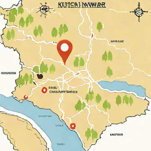 Kutch And Kathiawar On Map