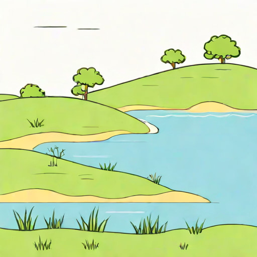Land Alongside A Body Of Water