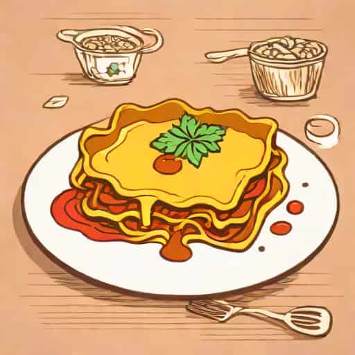 Lasagne Rote Linsen