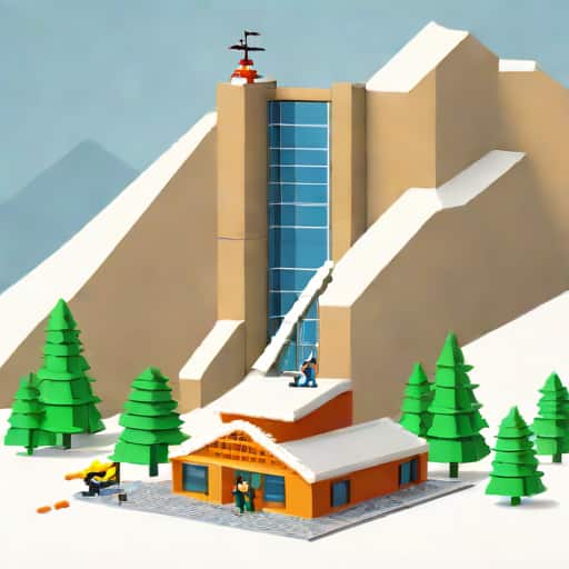 Lego Ski And Climbing Center