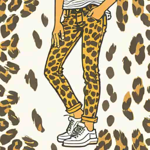 Leopard Print Jeans Threadbare