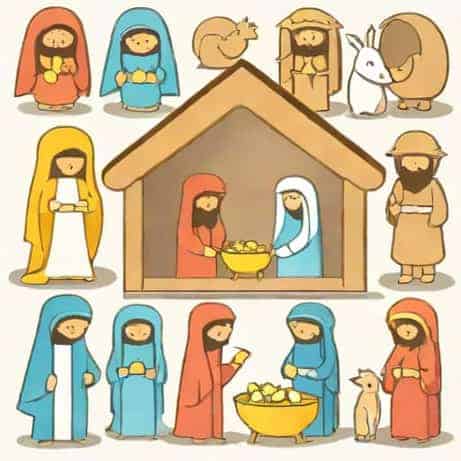 Little People Nativity Set
