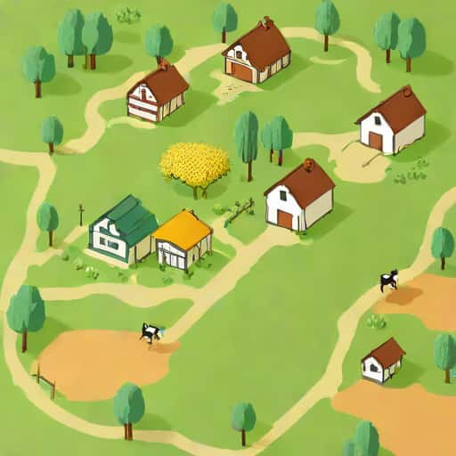 Map Of Diddly Squat Farm