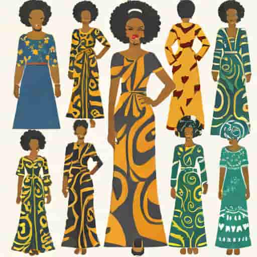 Matured Ankara Gown Styles