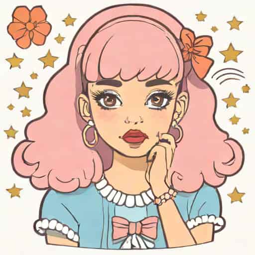 Melanie Martinez Glued