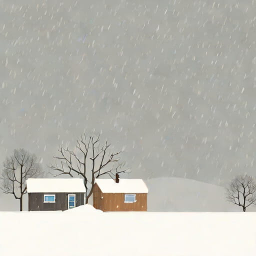Midwestern Ontario Snow Squall