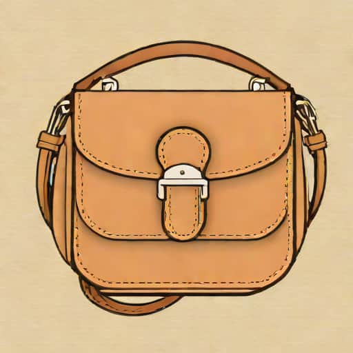 Mini Besace In Triomphe Canvas And Calfskin