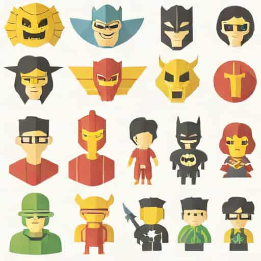 Name The Characters And Indicate Who Is The Villain And Who Is The Hero