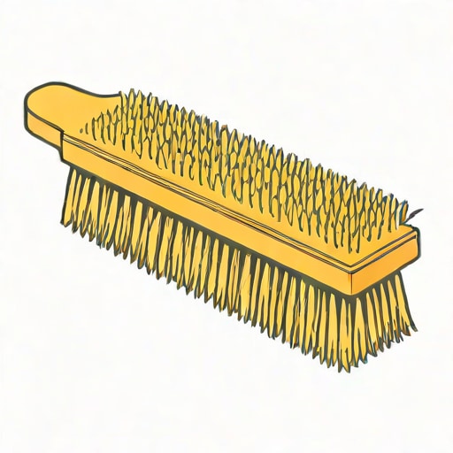 Natural Bristle Cleaning Brush