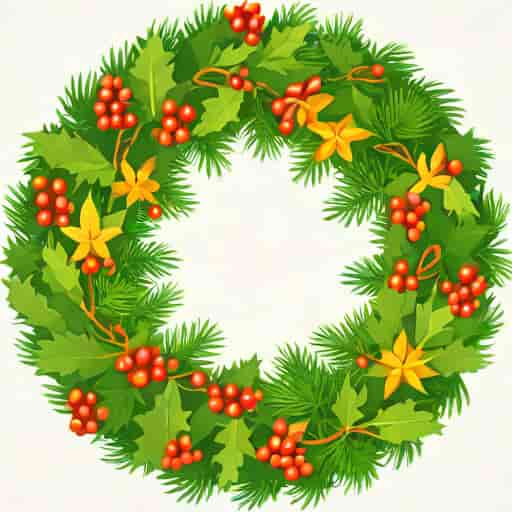 Natural Christmas Wreath