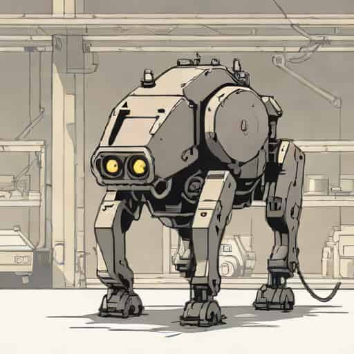 Nier Automata Factory Quadruped