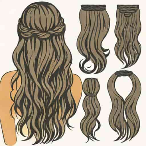 No Sew Weft Hair Extensions